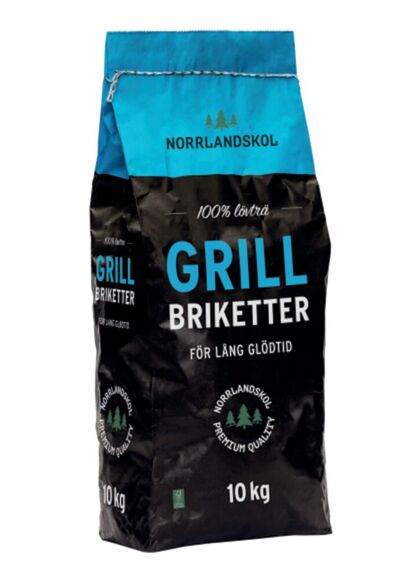 GRILLBRIKETTER 10KG FSC
