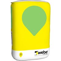 Gipsbruk Gypsum naturgips 25kg Weber