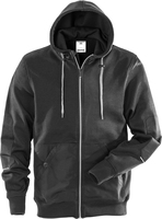 SWEATSHIRTJACKA 7783 LYS SVART STL M