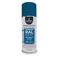 Industrial top coat Akryl RAL 5010 gentianablå 400 ml
