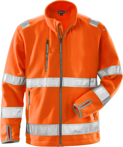 FLEECEJACKA VARSEL 4400 FE VARSELORANGE STL 2XS