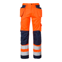 Hantverksbyxa orange/marin C14 8