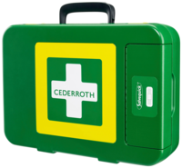 FÖRSTA HJÄLPEN-VÄSKA, CEDERROT H FIRST AID KIT XL