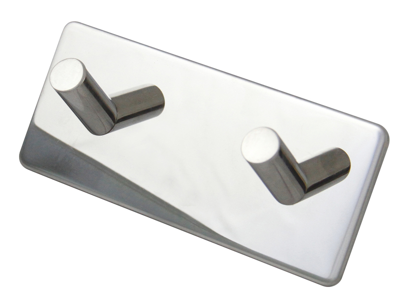 DUBBELKROK ODIN MILLERS BLANK NICKEL SJÄLVHÄFTANDE 120X50MM