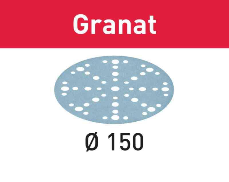 SLIPPAPPERSRONDELL STF GRANAT 150MM 16H K120 100ST