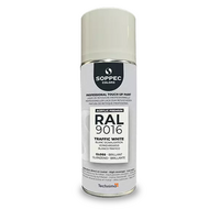 Industrial top coat Akryl RAL 9016 trafikvit 400 ml