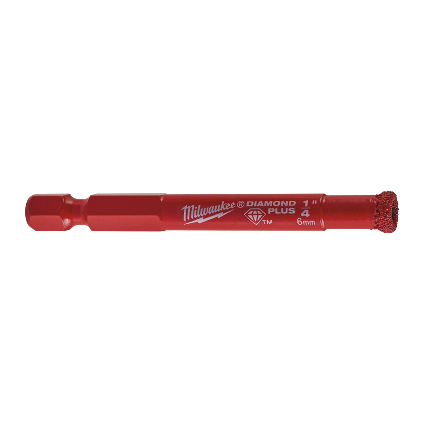 DIAMANTBORR DPLUS 6MM 1/4HEX Hålsågar med diamantförsedda k