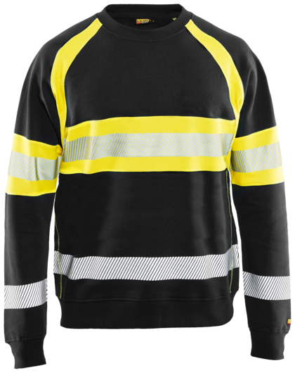 Highvisibility sweatshirt clas 100% cotton,french terry st XL