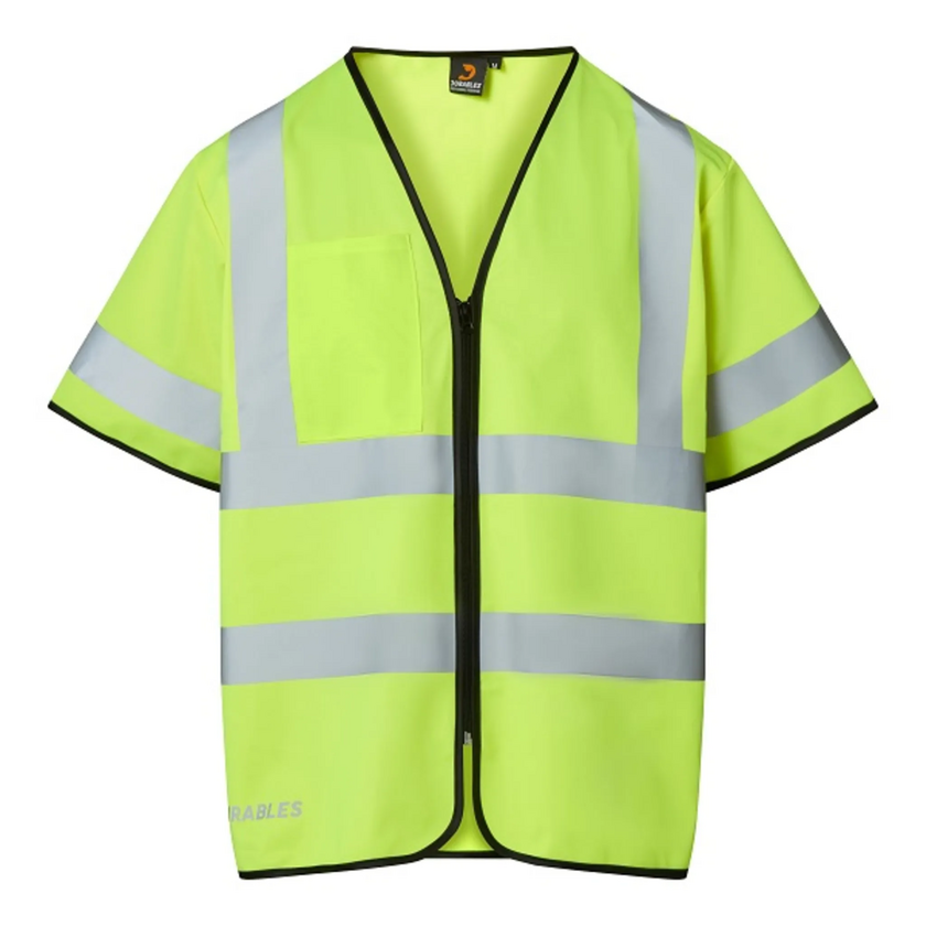 Varselväst blixtlås, klass 3 L