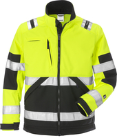 JACKA VARSEL KL 2 4083 WYH VARSELGUL/SVART STL XS