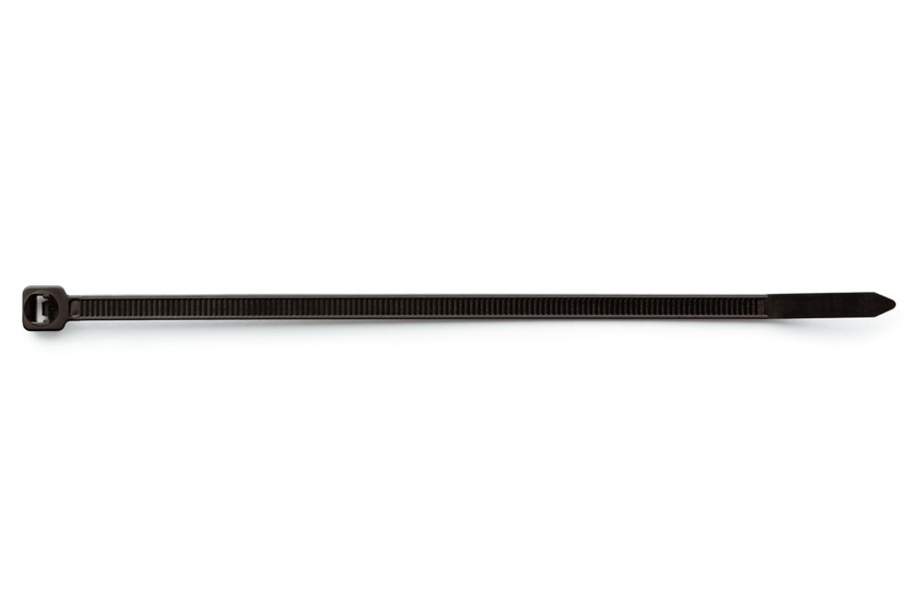 BUNTBAND NYLON SVART 3,6X140MM