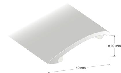 Nivålist N191 silv 15mmx200cm