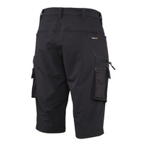 Shorts fullstrech svart C50 herr Worksafe