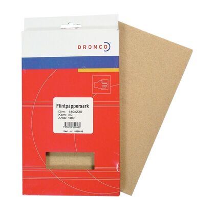 SANDPAPPER 140X230 00  10P