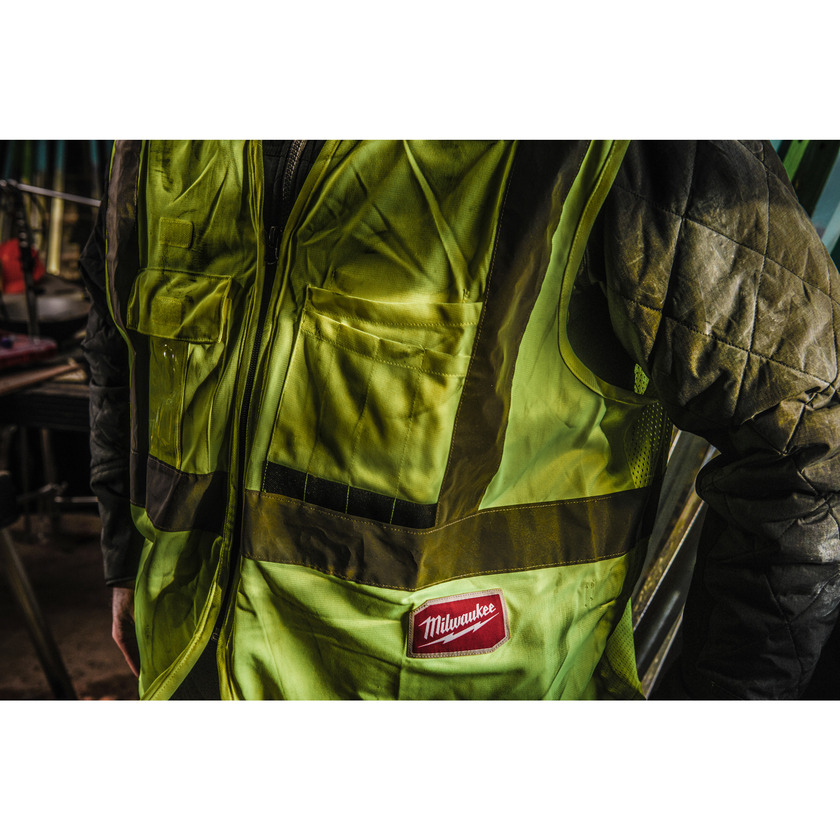 SÄKERHETSVÄST HI-VIS GUL XXL