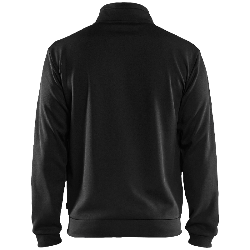 Sweatshirt Full Zip Svart/Mörkgrå 3XL