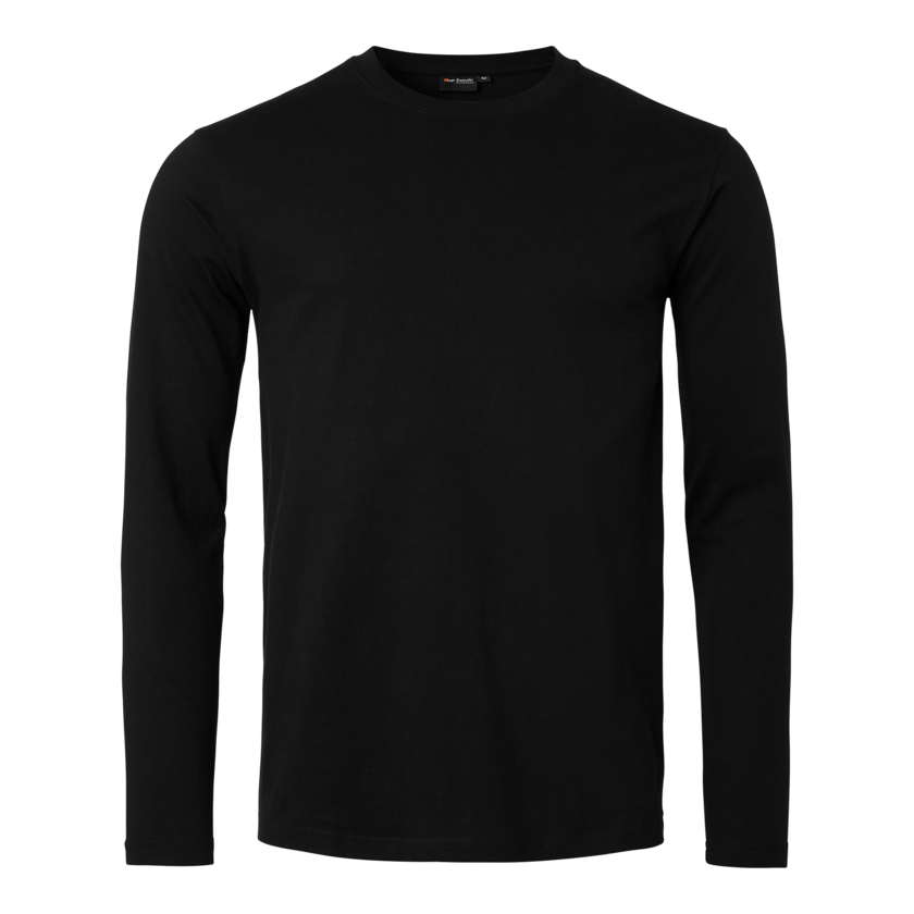T-hirt l.ä svart 4XL