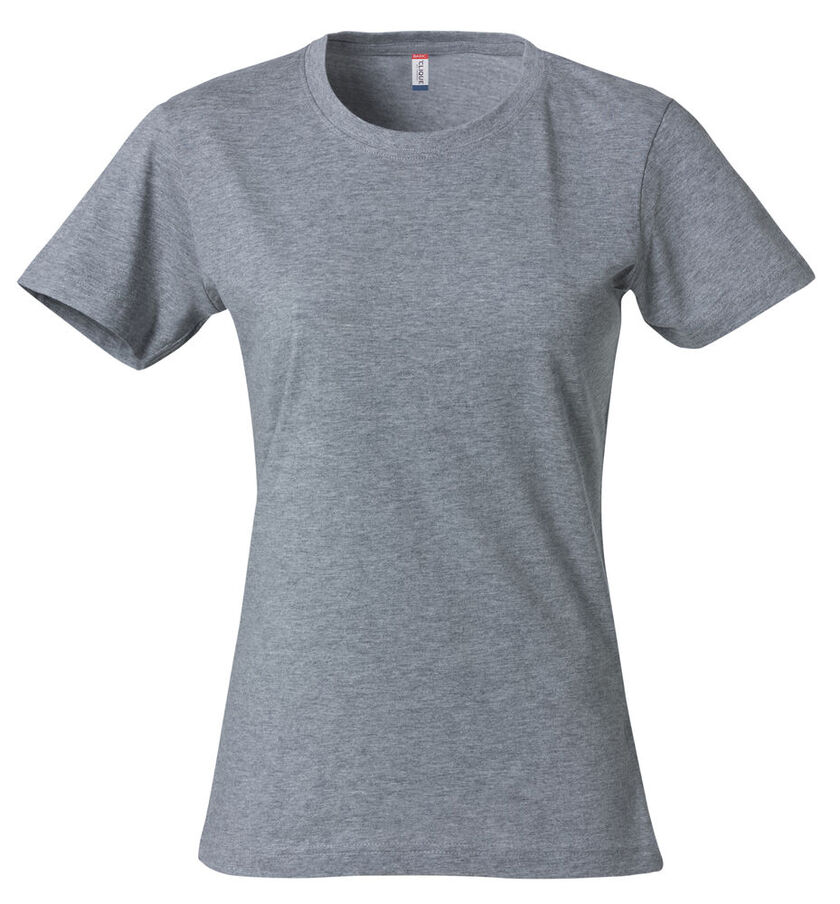 Basic-T Dam Gråmelerad XS