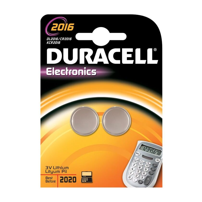 BATTERI 2016 LITHIUM DURAC 2ST