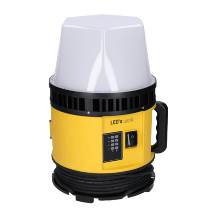 Strålkastare hybrid 12000lm 80W, 230V & 18V