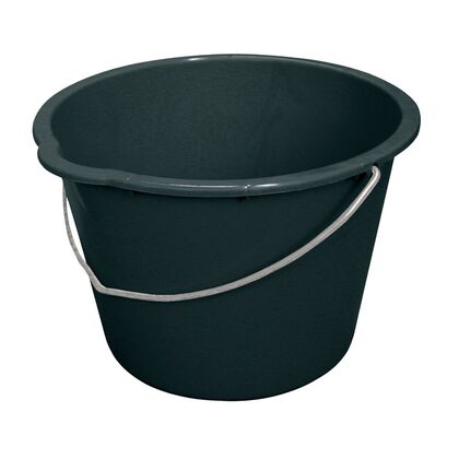 MURBRUKSHINK PLAST 12L SVART