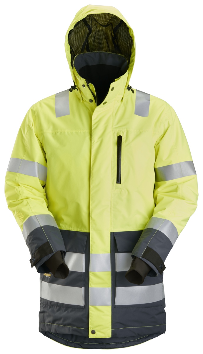 Parkas fodrad WP KL3 Varselgul Stl: S