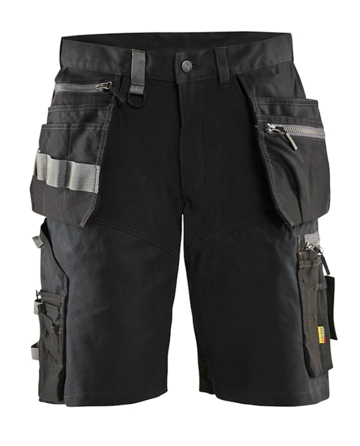Craftsman Shorts Svart C50 CVC canvas 330gsm