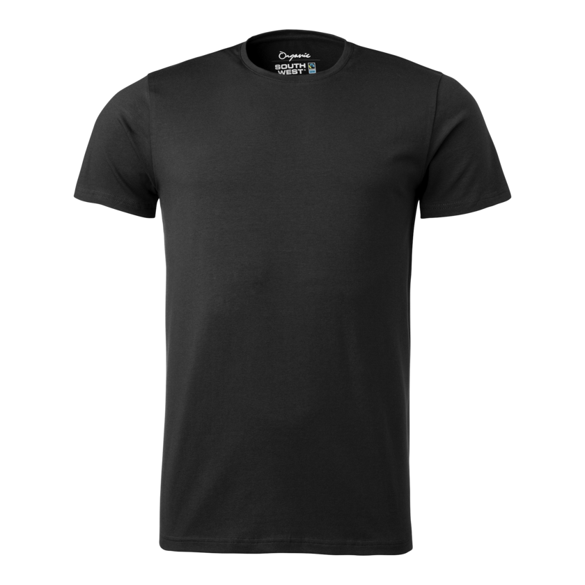 Norman ms rn GOTS black L SW T-SHIRT Modell:126