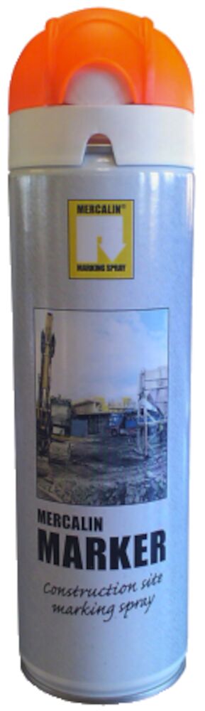Mercalin marker fluor röd 500ml märkfärg