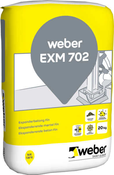 Expanderbetong fin 702 20kg Weber