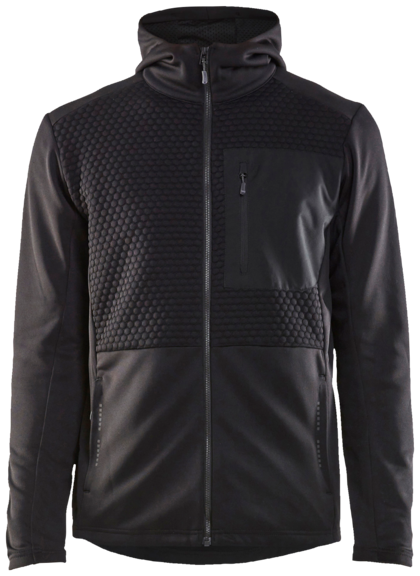 LUVTRÖJA FULL ZIP 35402526 SV ART XS