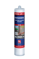 Våtrumsilikon 514 silkesgrå 300ml Danaseal