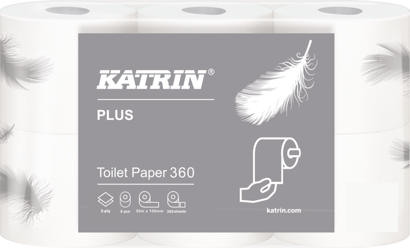 TOALETTPAPPER KATRIN PLUS 42
