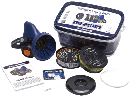 HALVMASK SUNDSTRÖM SR 100 PREM IUM PLUS PACK   M/L
