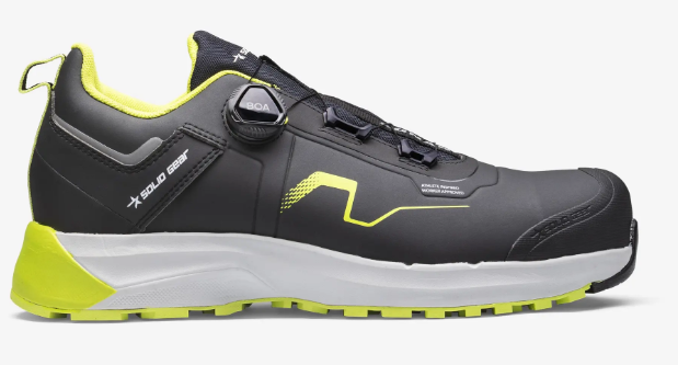 SKYDDSSKO SONAR LOW SVART/GRÖN STL: 40