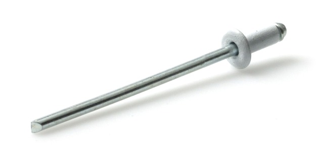 Popnit alu/stål vit 3,2x8mm kullrig 250p ANS
