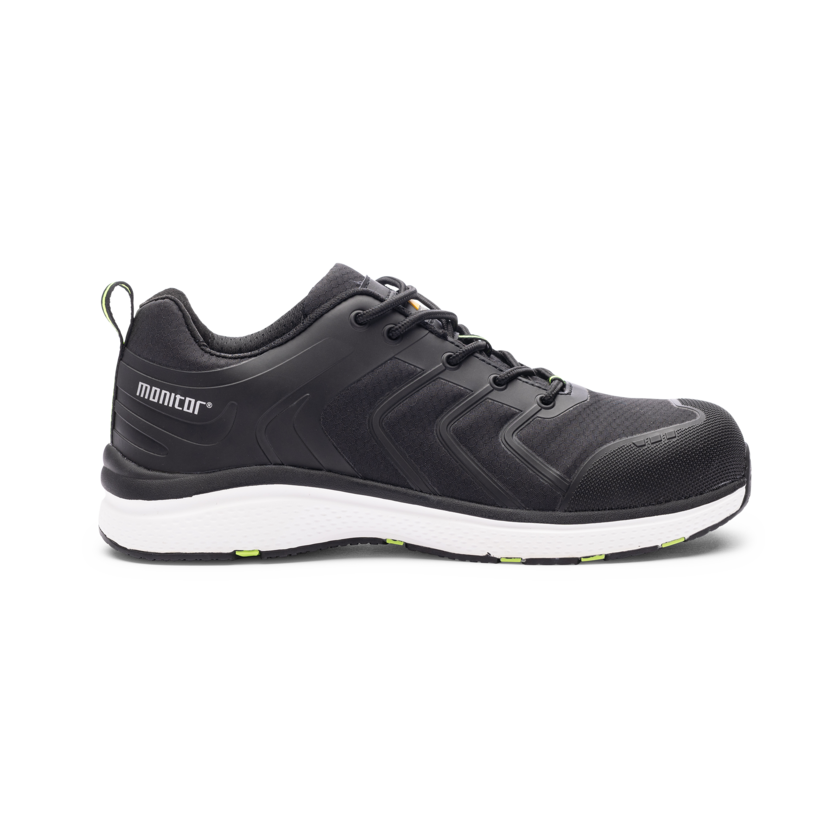 Skyddssko Courage Safety 46 Svart Monitor