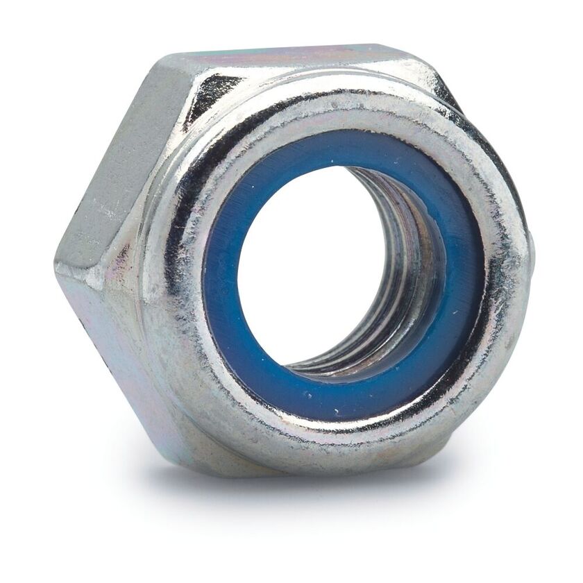 Låsmutter 6-kant fzb Nyloc M8 100p Fast