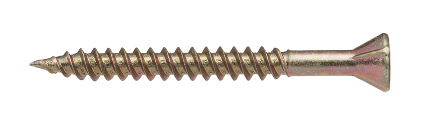 Spånskruv stål gul 3,9x30mm 1mm 1000p VSB
