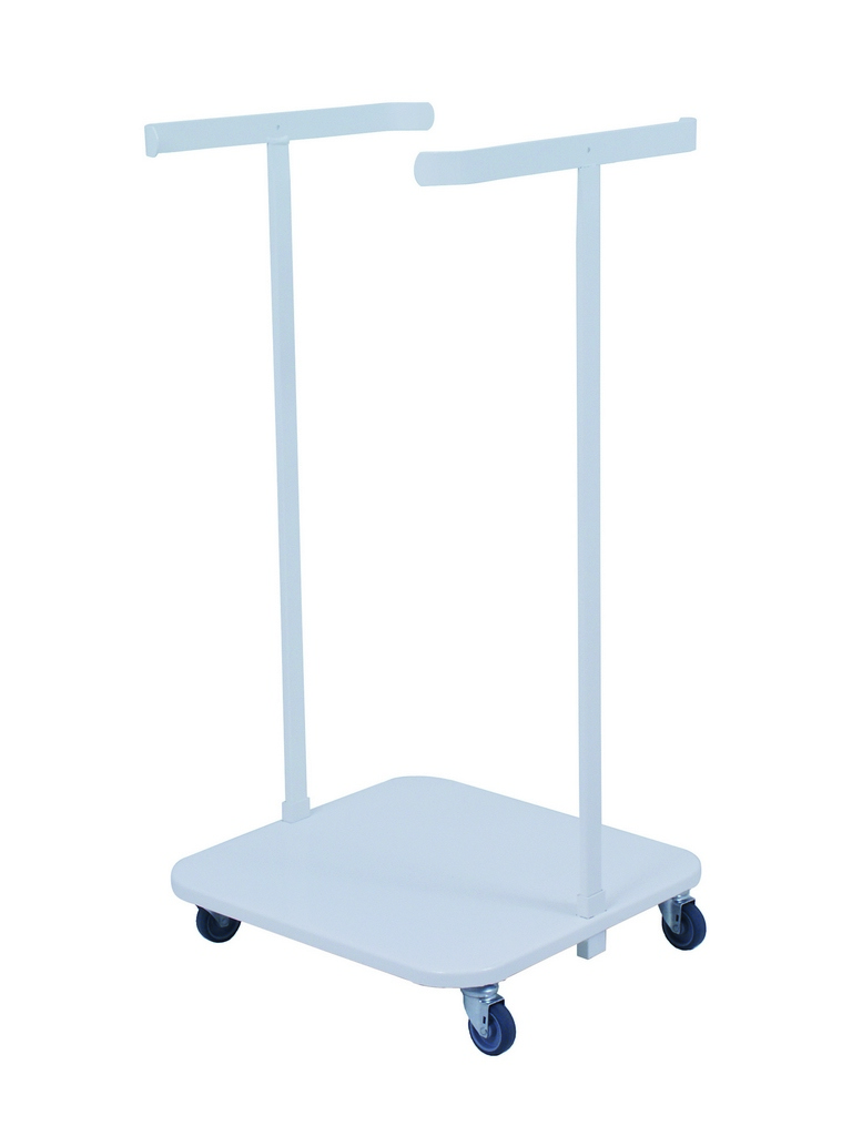Säckvagn Ultima 125L vit med hjul