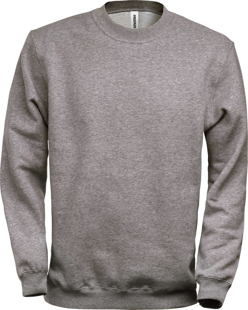 SWEATSHIRT 1734 SWB GRÅMELERAD STL L