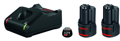 BATTERISET 12V 2X3AH M/GAL 12V -40