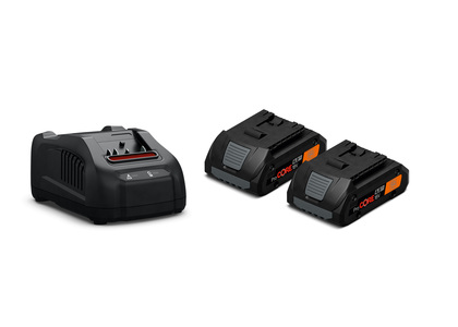 BATTERISATS PROCORE 18V 4AH 2 PROCORE 18V 4AH & 1 LAD
