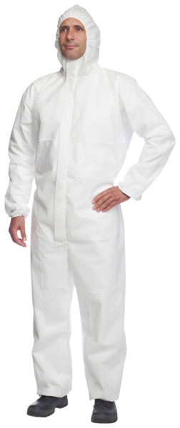 Korttidsoverall 20 Vit XL PROSHIELD