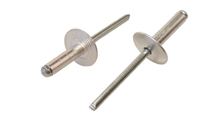Popnit alu/stål 4x12mm kullrig öp. 250p ANS