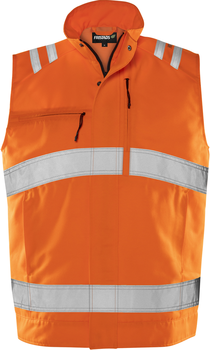 VÄST 5067 GREEN VARSEL KL 2 GPLU VARSELORANGE M