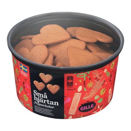 PEPPARKAKOR SMÅ HJÄRTAN B RK 425GR