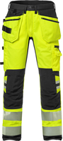 BYXA STRETCH VARSEL 2707 PLU VARSELGUL/SVART STL C46