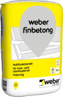 Finbetong c32/40 20kg Weber