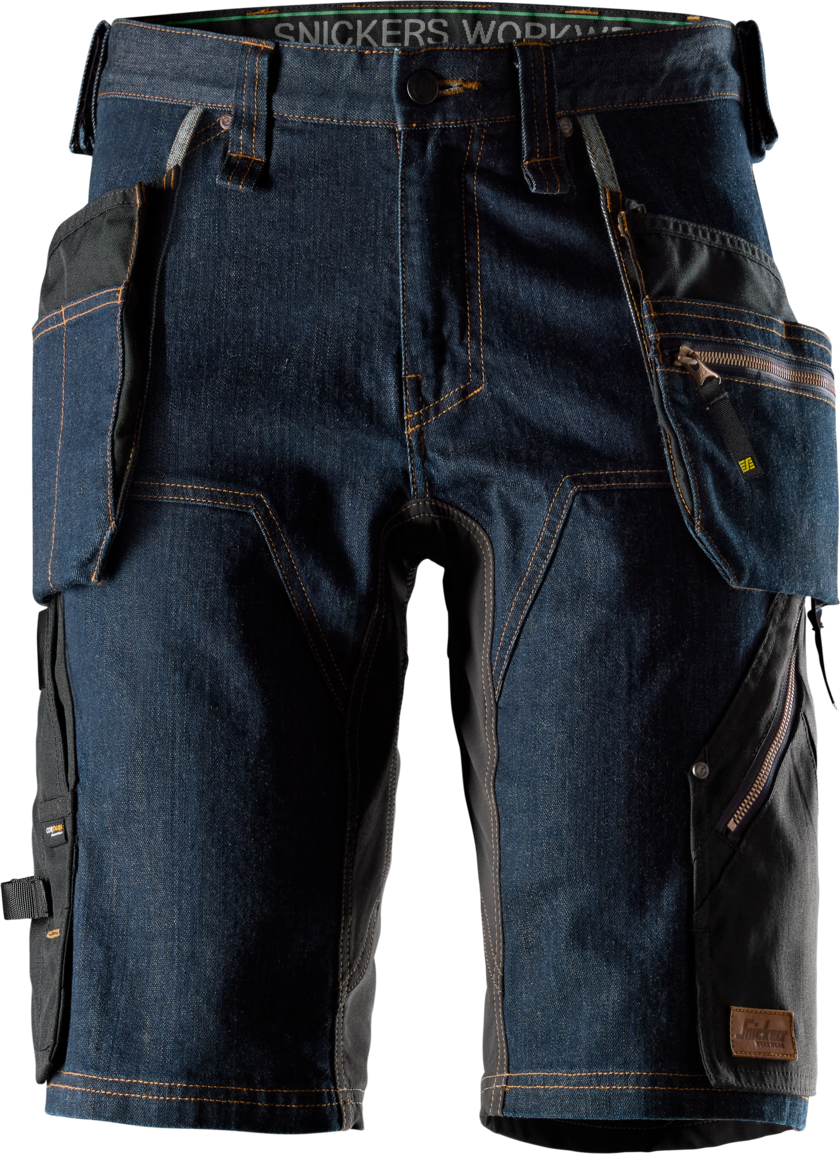 DENIM SHORTS FW HF DENIM/SVART STL: 50